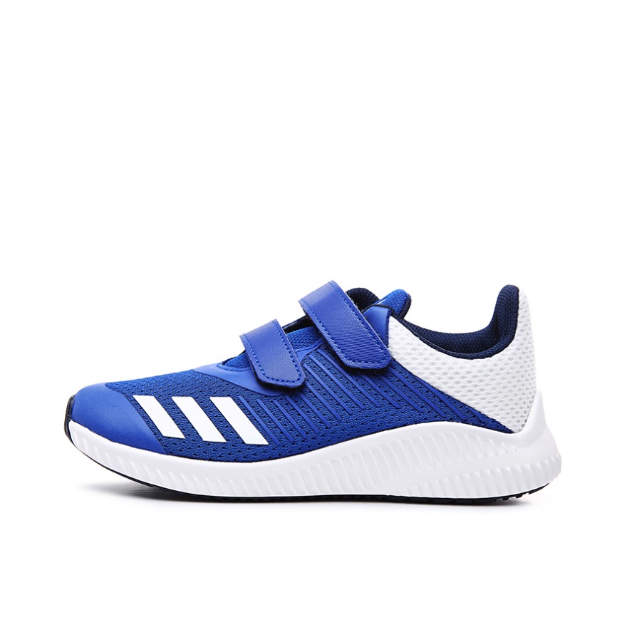 推荐商品：adidas Fortarun CF 耐磨防滑 轻便透气 跑鞋 Blue/White 蓝色