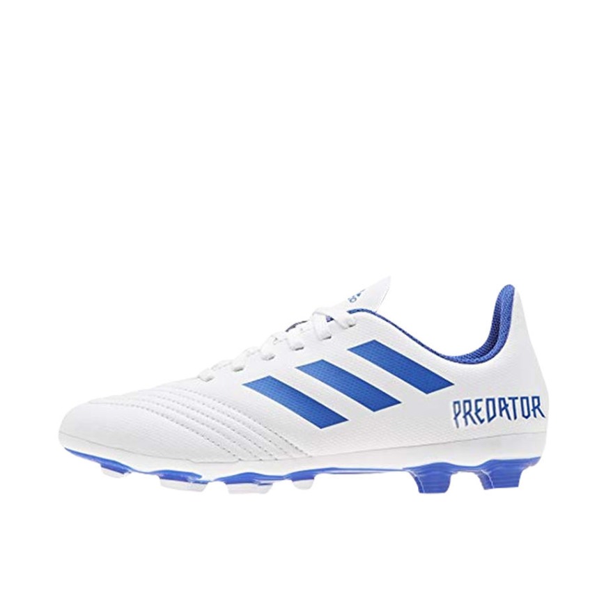 推荐商品：adidas Predator 19.4 FG 中端 长钉 硬天然草场 足球鞋 Cloud White/Bold Blue 白蓝