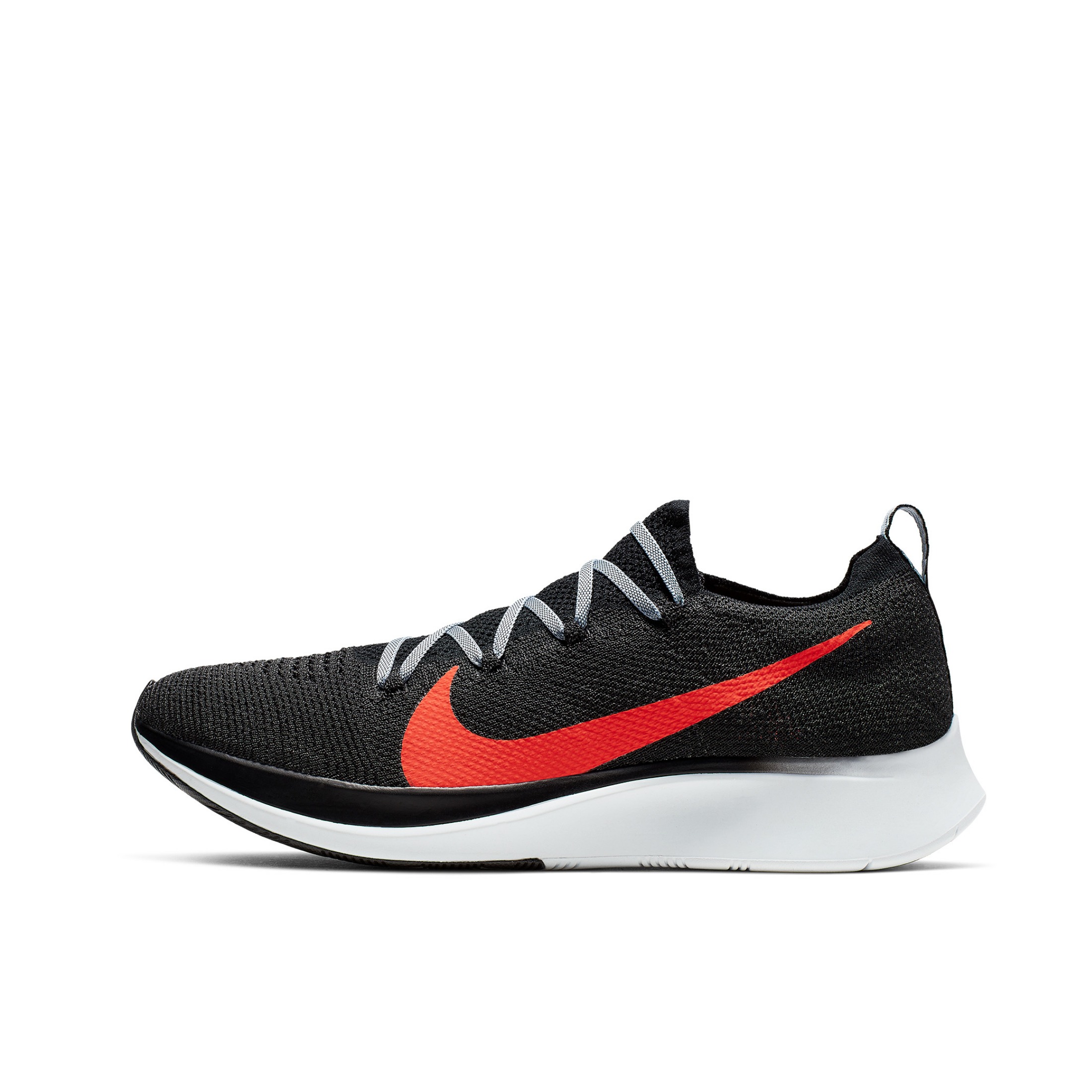 推荐商品：Nike Zoom Fly Flyknit 跑鞋 防滑耐磨舒适透气轻便缓震编织织物气垫泡棉马拉松 Black/Red 黑红