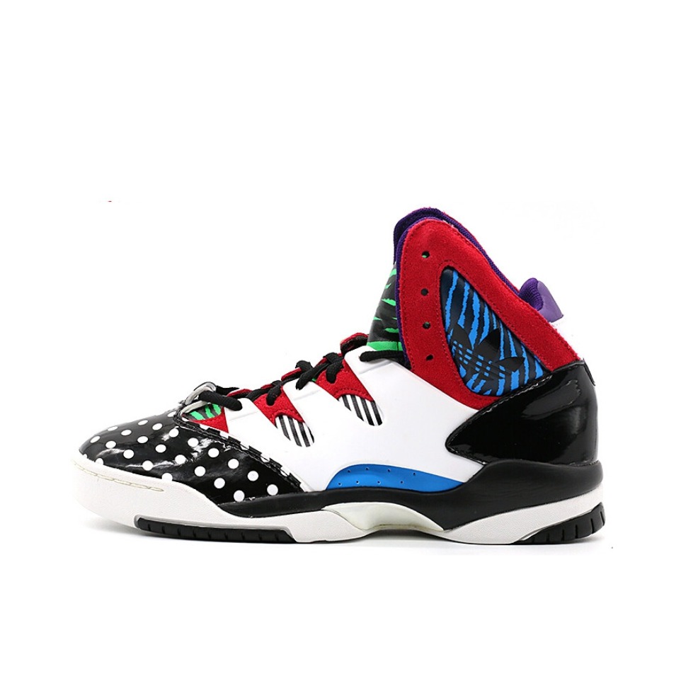 推荐商品：adidas Originals GLC 运动休闲鞋 防滑耐磨复古潮流圆头 Black/White/Red 女款/白色/黑色/红色/蓝色