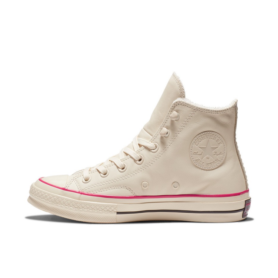 推荐商品：Converse/匡威 1970s 帆布鞋 圆头防滑经典复古轻便时尚拼接百搭 Natural Ivory 米白粉