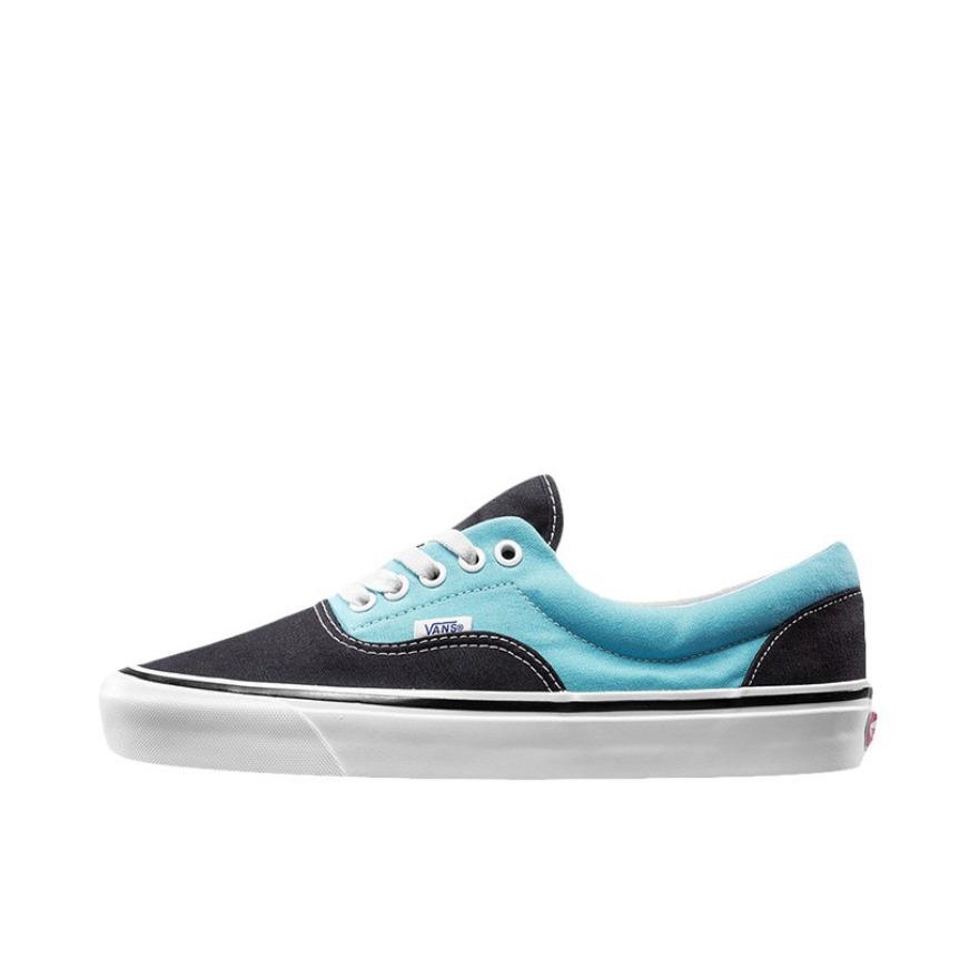 推荐商品：Vans/范斯 Era Lx Comfycusra 轻便 复古 帆布鞋 Anaheim Factory/Og Black/Og Aqua 安纳海姆/蓝黑
