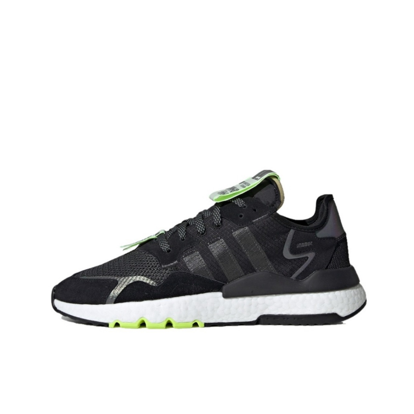 推荐商品：adidas Originals Nite Jogger BOOST 透气 防滑 支撑 中底 复古 运动休闲鞋 SHANGHAI 上海限定