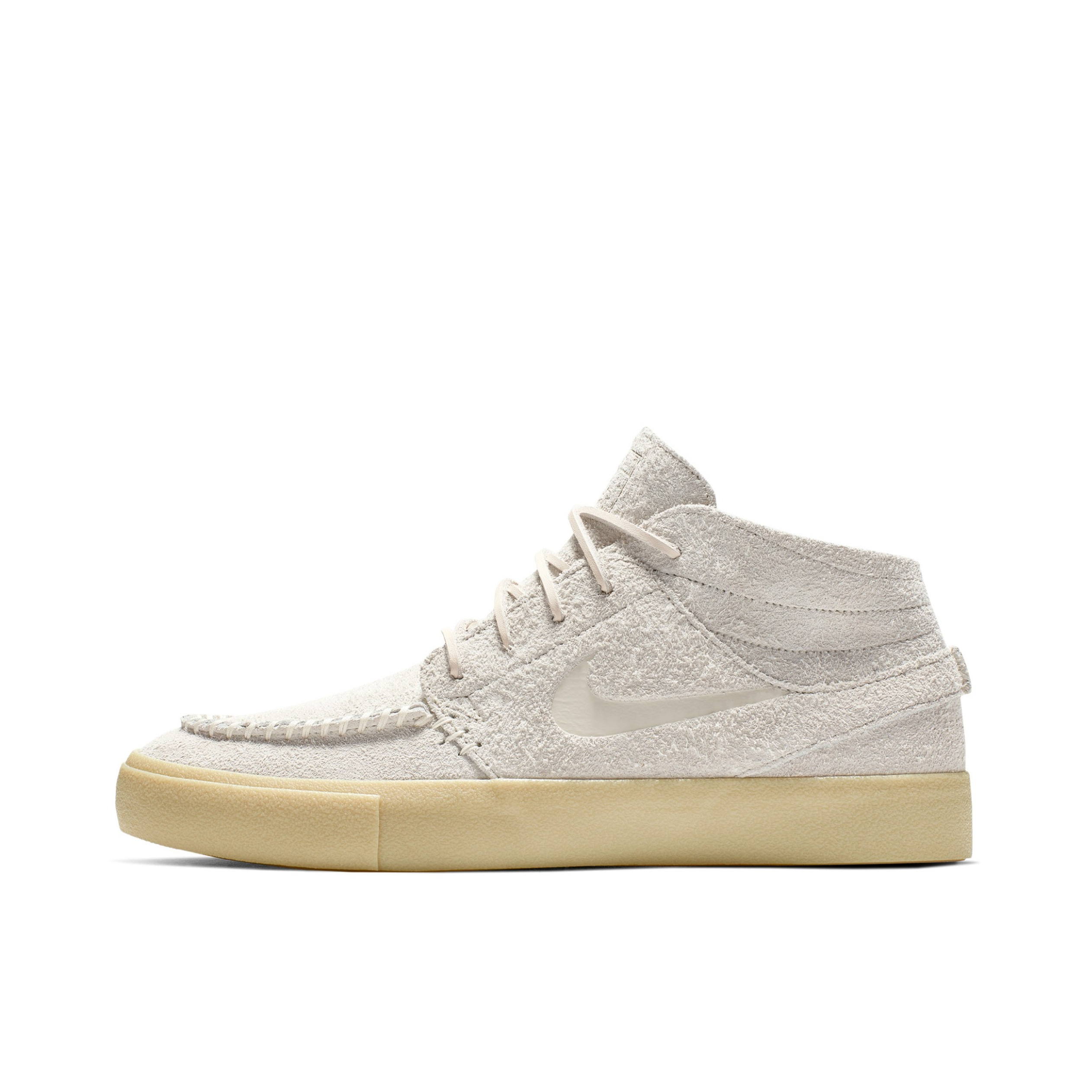 推荐商品：Nike SB Zoom Janoski Mid Crafted 减震轻便 防滑耐磨 舒适 简约复古 板鞋 Light Cream 灰白