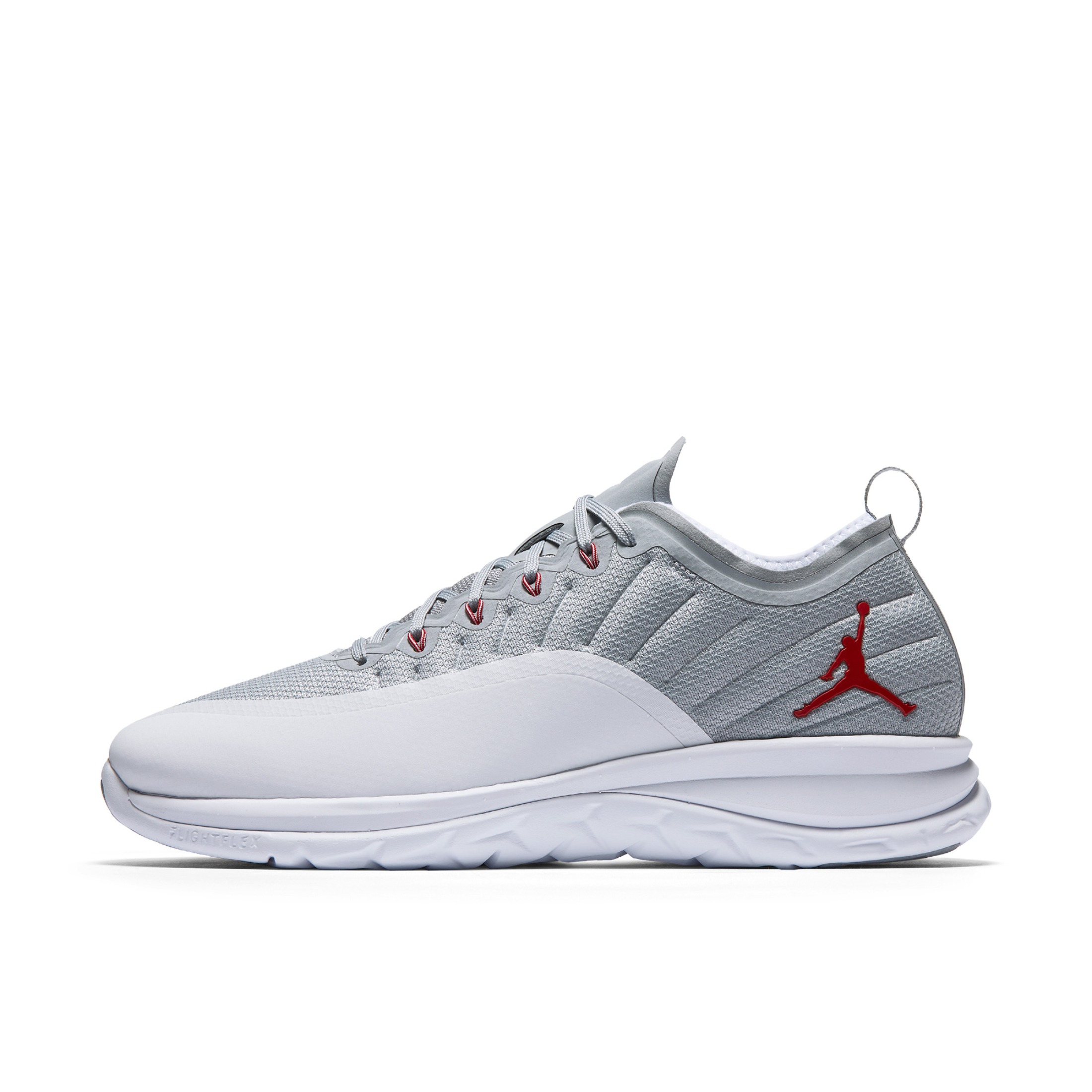 推荐商品：Air Jordan Trainer Prime 防滑耐磨 舒适减震 百搭复古 包裹性 支撑 训练鞋 Wolf Grey 狼灰/健身红/白
