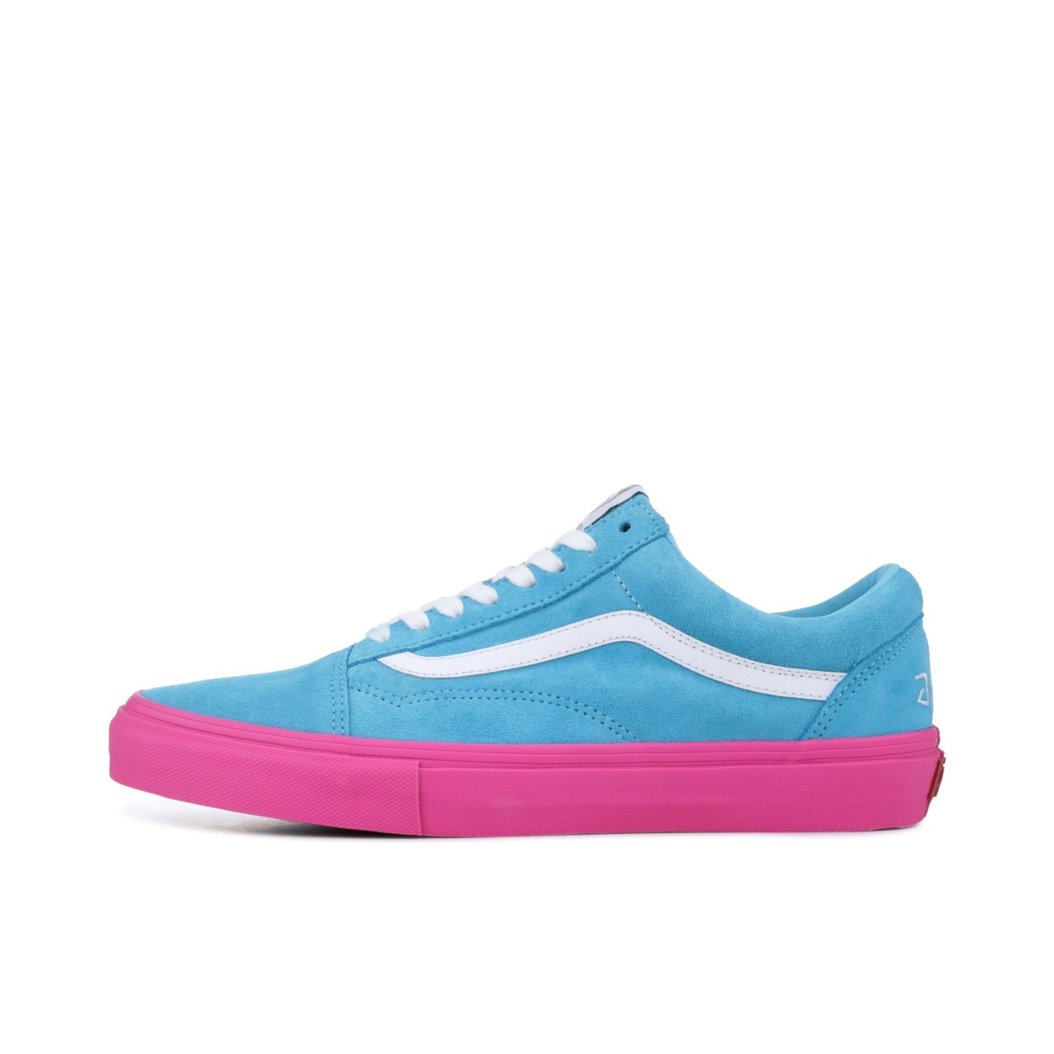 推荐商品：Vans/范斯 Old Skool 滑板鞋 板鞋 轻便防滑复古舒适经典 Golf Wang/Blue/Pink Golf Wang联名/粉色/蓝色