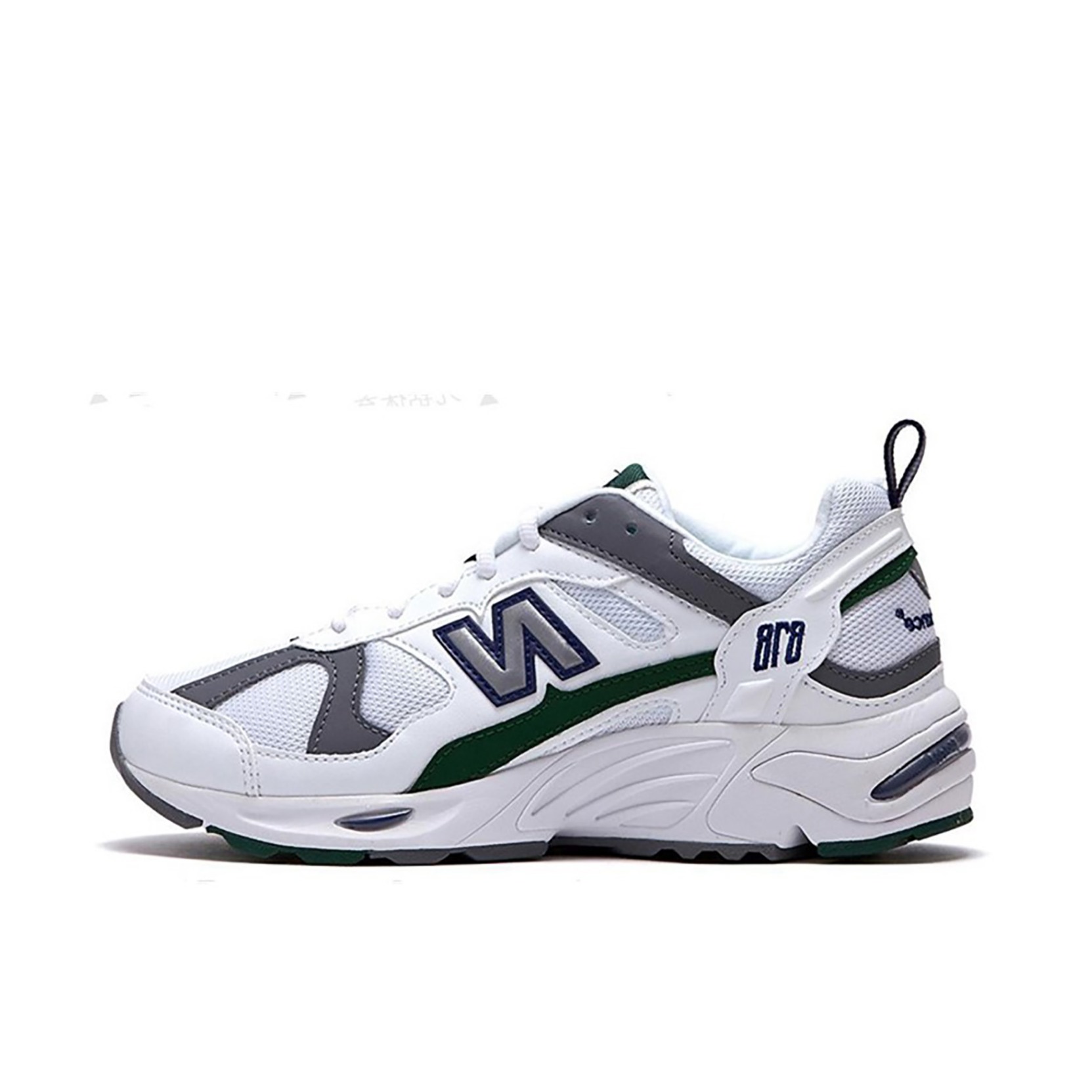 推荐商品：New Balance 878 运动休闲鞋 舒适百搭防滑耐磨缓震网布透气复古简约 White 白绿