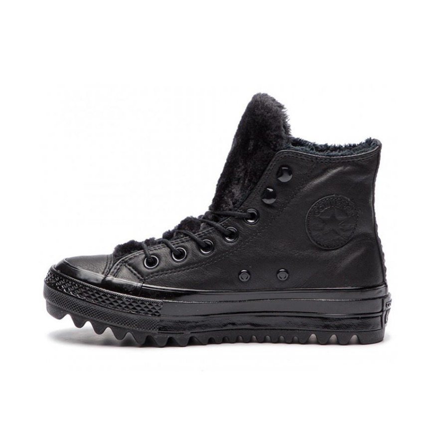推荐商品：Converse/匡威 All Star Lift Ripple 防滑 舒适百搭 运动休闲鞋 Black 纯黑加绒