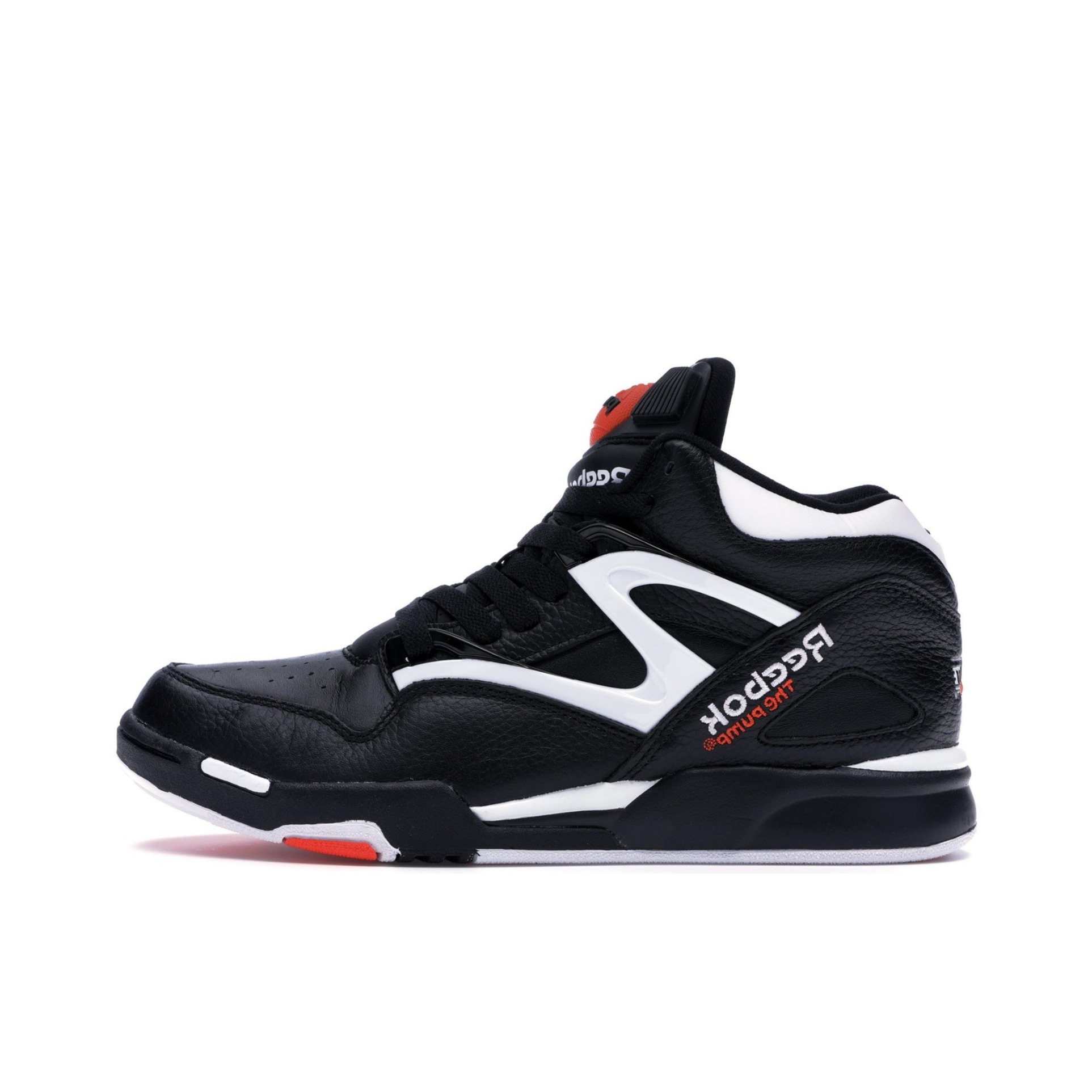 推荐商品：Reebok/锐步 Pump Omni 防滑 耐磨 篮球鞋 Black/White 黑色/白色