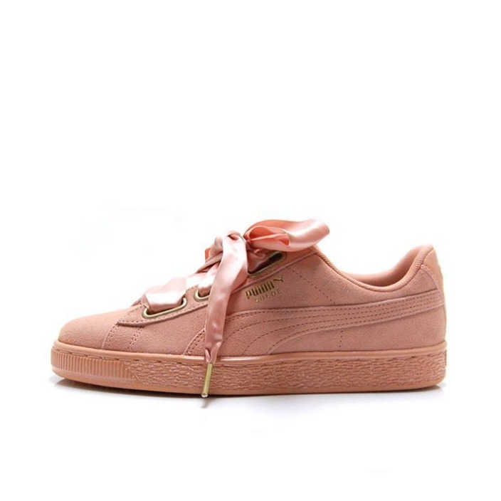 推荐商品：Puma/彪马 Suede Heart 运动休闲鞋 透气防滑耐磨舒适轻便复古时尚 LightPink
 肉粉