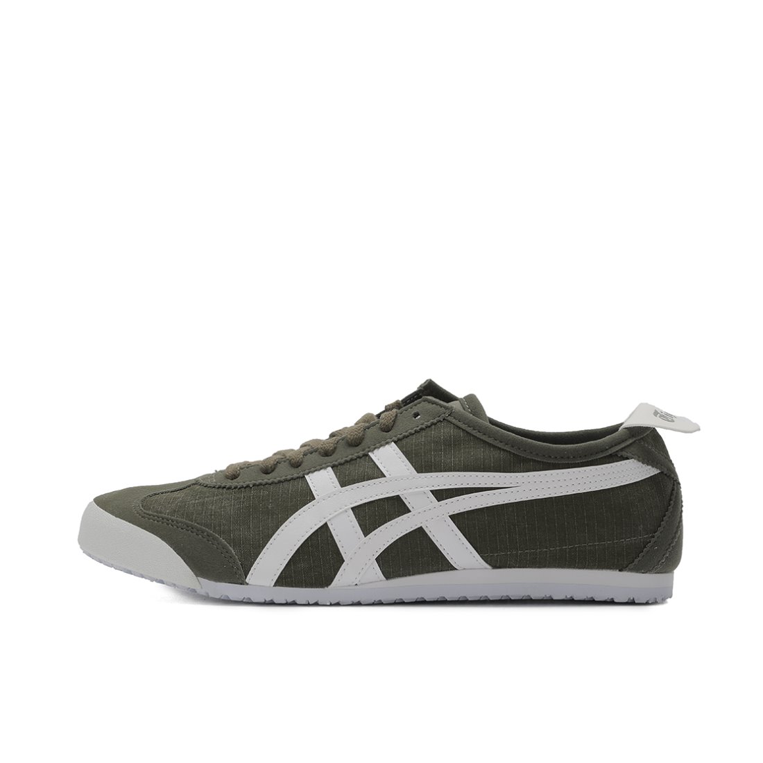 推荐商品：Onitsuka Tiger Mexico 66 德训鞋 运动休闲鞋 复古轻便透气舒适百搭防滑 Dark Olive/White 暗绿/白