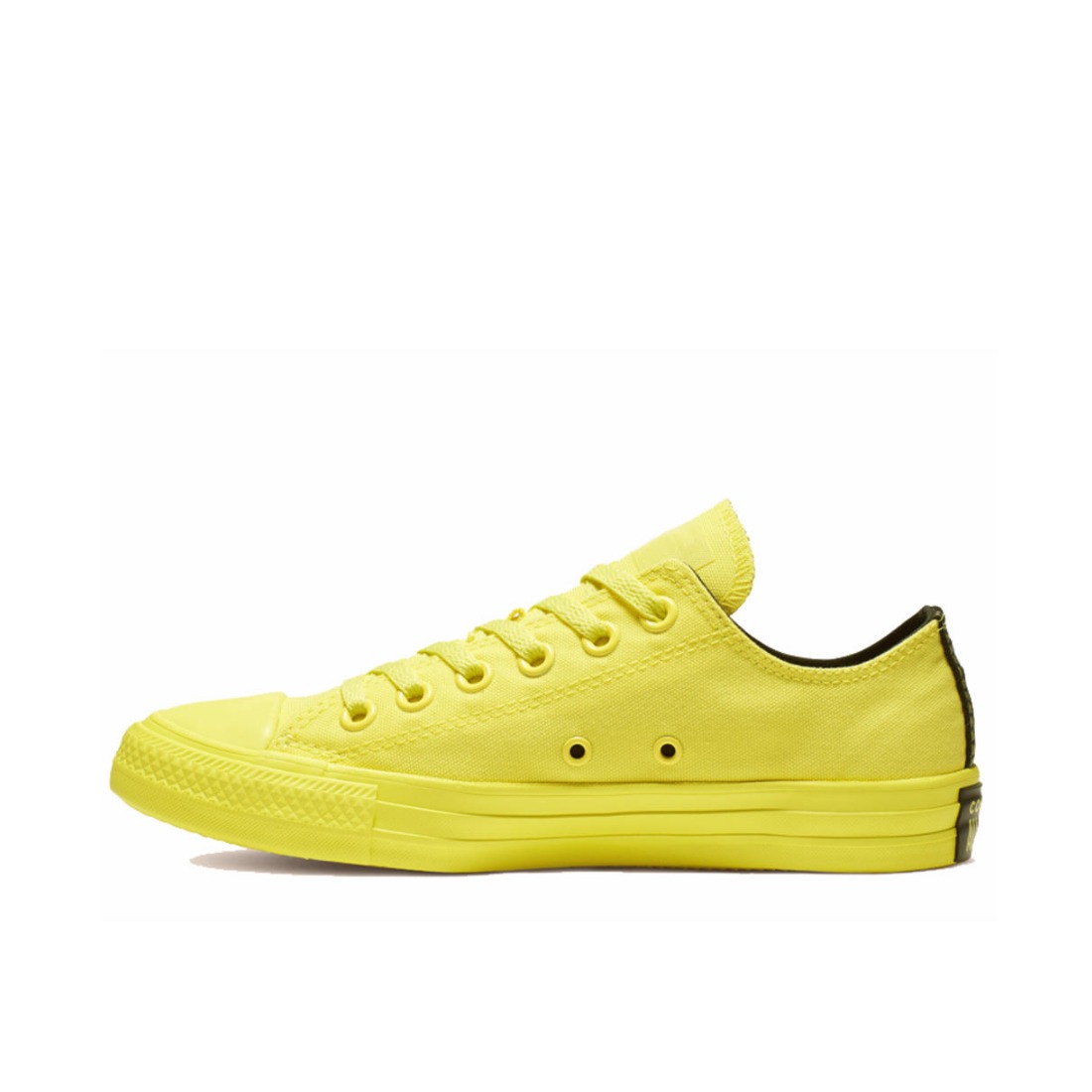 推荐商品：Converse/匡威 Chuck Taylor All Star 帆布鞋 常青款轻便防滑耐磨百搭复古圆头减震贴合高帮 Yellow OPI联名/低帮/黄色