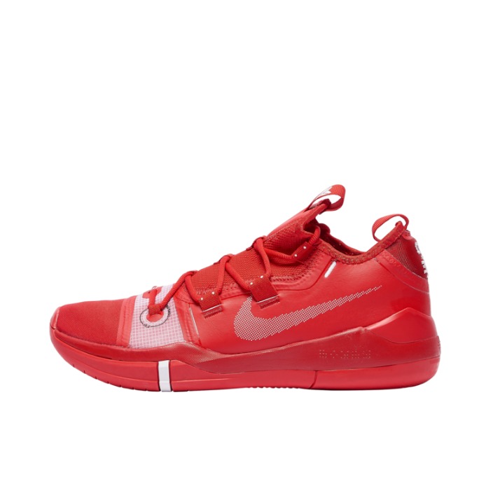 推荐商品：Nike Kobe A.D. Exodus 减震回弹 防滑耐磨 舒适支撑 包裹性 合成革 圆头 织物 百搭 实战 篮球鞋 Red 大红