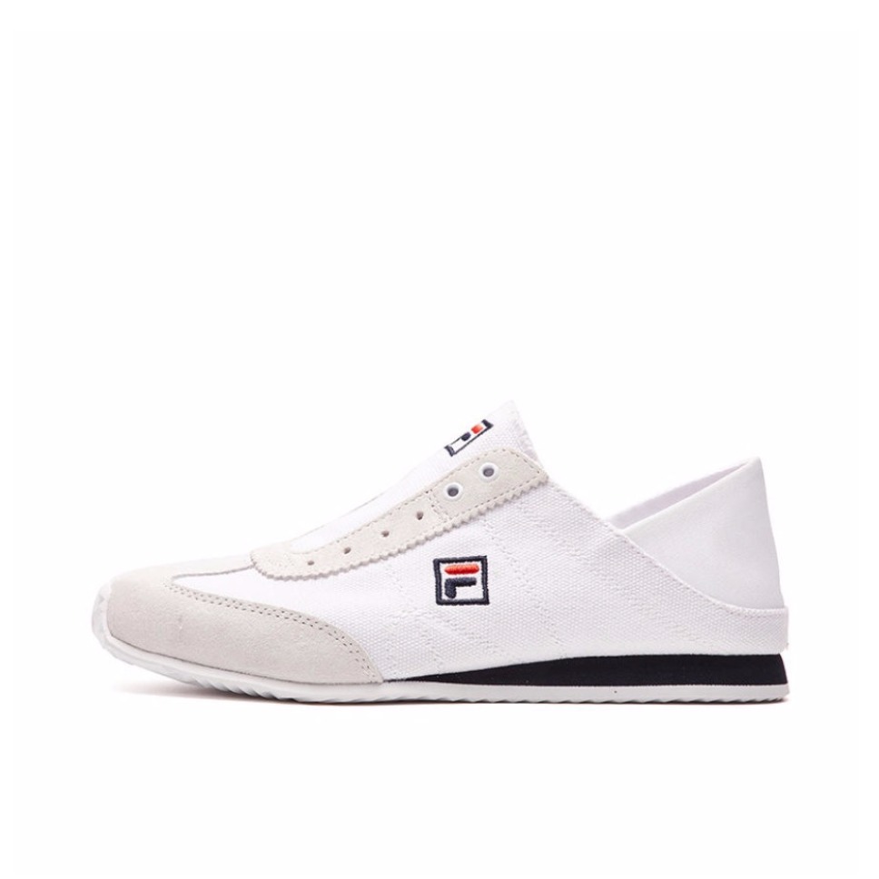 FILA/斐乐 复古免系帆布鞋 F12M821117F