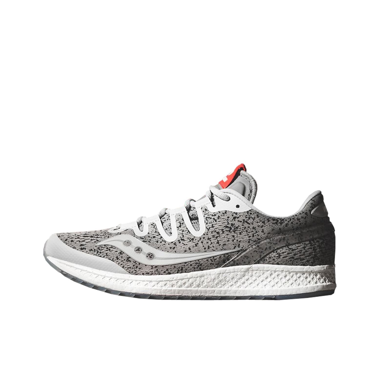 推荐商品：Saucony/索康尼 Freedom ISO 自由 轻量 缓震 防滑耐磨 潮流 跑鞋 Hanon Granite 灰/白