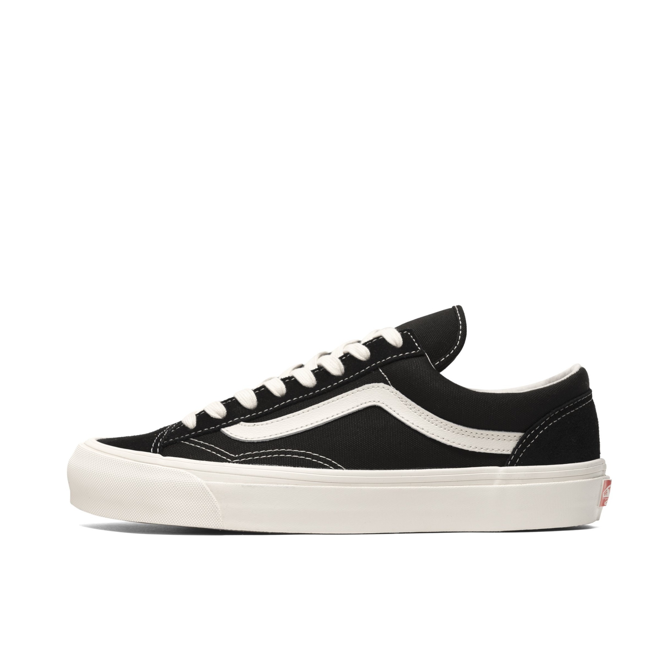 推荐商品：Vans/范斯 Style 36 滑板鞋 板鞋 舒适轻便防滑耐磨复古百搭帆布拼接防水运动 Black/Marshmall  Vault/黑白