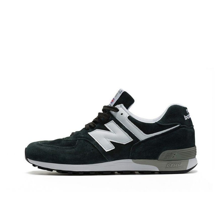 推荐商品：New Balance 576 防滑耐磨 减震回弹 舒适轻便 织物 防水 时尚复古 简约百搭 马拉松 运动休闲鞋 Dark Green 墨绿色