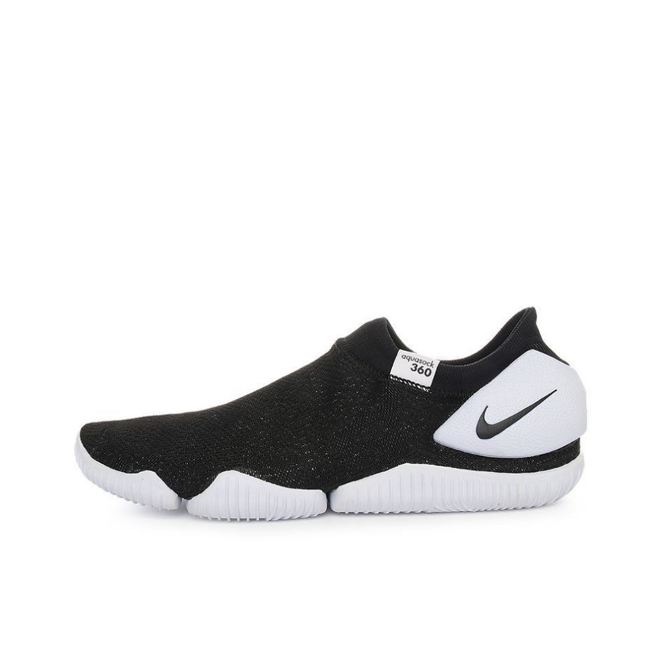 推荐商品：Nike Aqua Sock 360 运动休闲鞋 透气简约潮流防滑耐磨 Black/White 黑白色