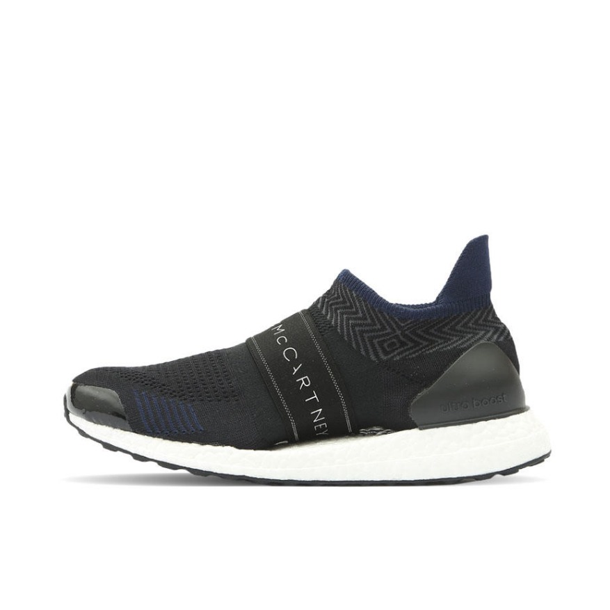 推荐商品：adidas Ultra Boost X 跑鞋 减震回弹轻便透气休闲耐磨防滑运动织物舒适支撑 Core Black/Ftwr White 黑白/绑带