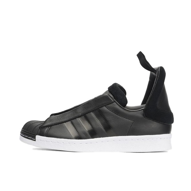 推荐商品：adidas Superstar 80s 板鞋 贝壳头复古防滑耐磨防水减震运动 Core Black/Ftwr White 黑色/护腿