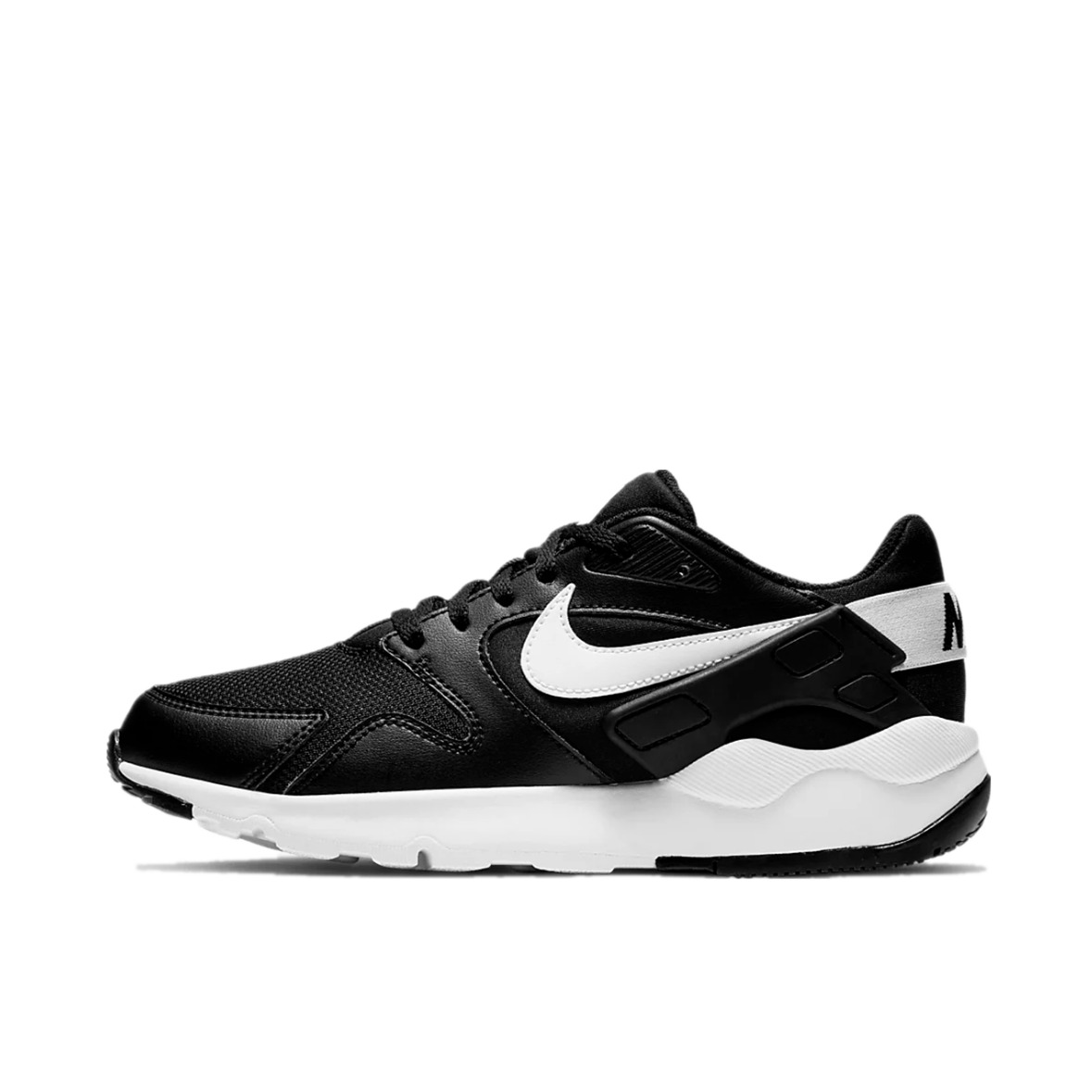 推荐商品：Nike Ld Victory 马拉松 织物 防滑耐磨 轻便透气 合成革 舒适百搭 跑鞋 Black/White 黑白