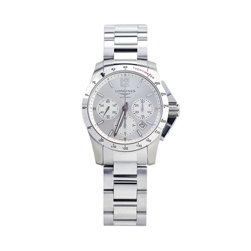 LONGINES/浪琴 康卡斯系列 自动机械男表 L2.743.4.76.6