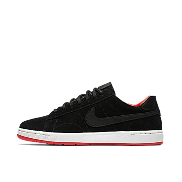 推荐商品：Nike Tennis Classic 运动休闲鞋 轻便透气缓震防滑耐磨舒适百搭复古薄底耐穿包裹性 Black/Red/White 黑红白