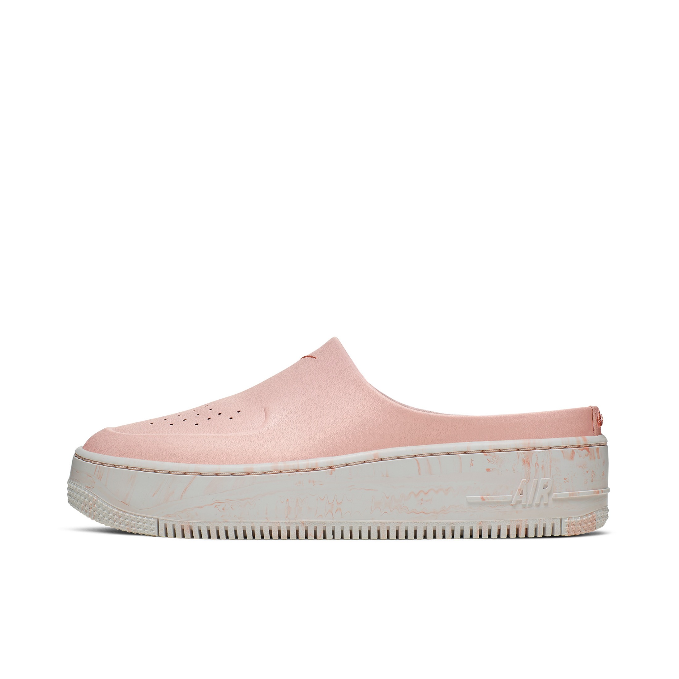 推荐商品：Nike Air Force 1 空军一号 板鞋 轻便舒适百搭耐磨防滑复古 Echo Pink 粉白/一脚蹬
