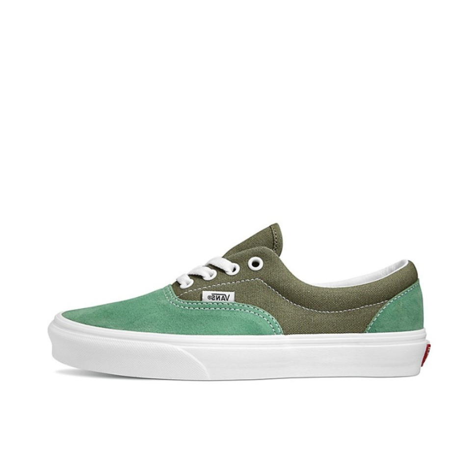 推荐商品：Vans/范斯 Era Lx Comfycusra 轻便 复古 帆布鞋 MediumSeaGreen/Olive 棕绿色