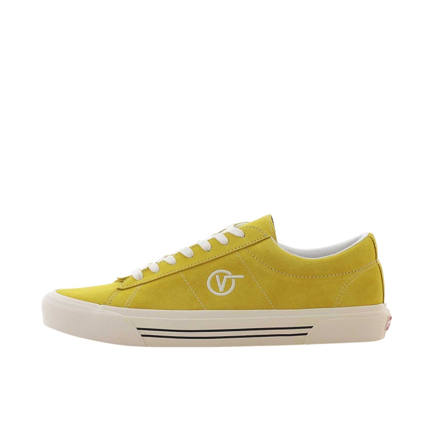 推荐商品：Vans/范斯 Sid Pro 板鞋 防滑耐磨轻便透气舒适百搭复古 turmeric 黄色