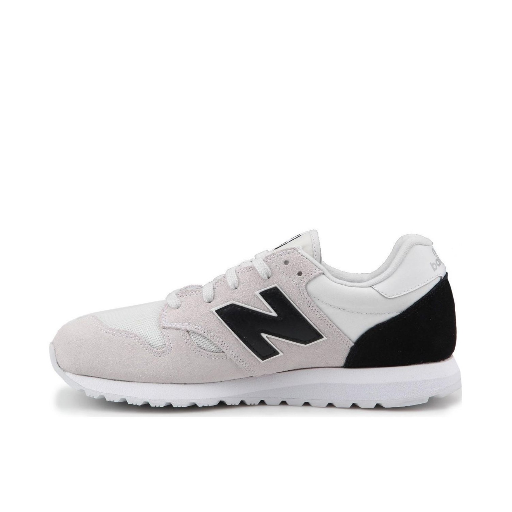 推荐商品：New Balance 520 运动休闲鞋 时尚百搭减震防滑耐磨舒适透气织物复古低帮 灰白黑