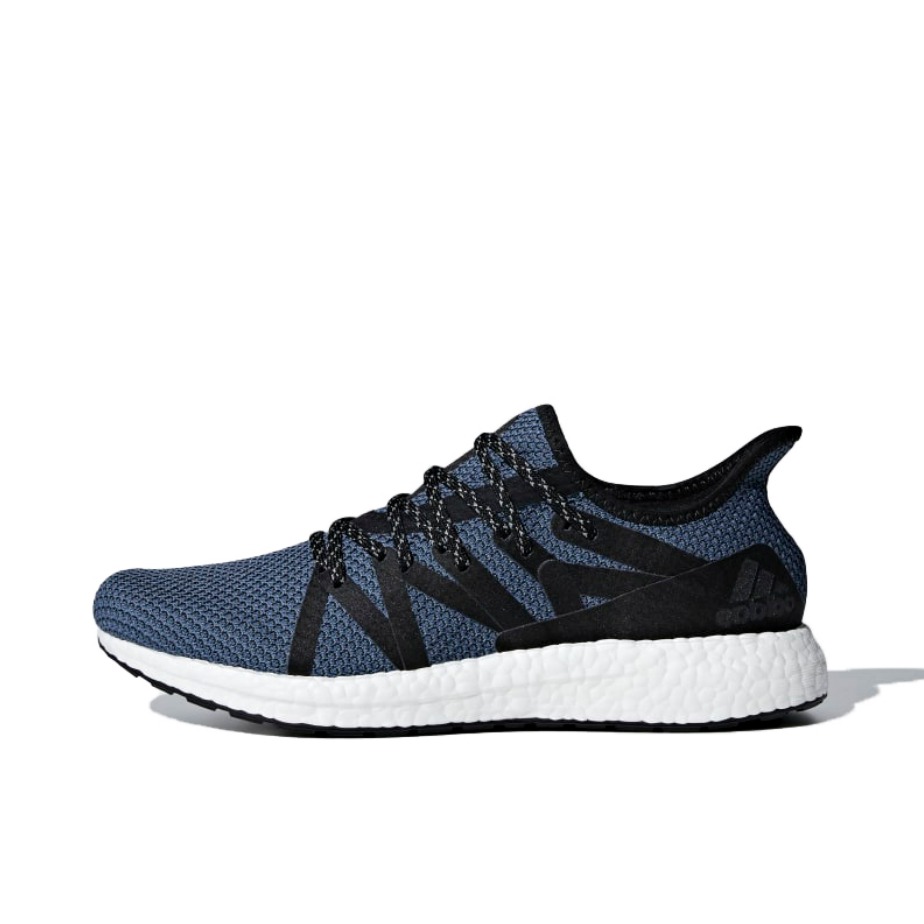 推荐商品：adidas SpeedFactory AM4 减震 防滑耐磨 透气 织物 轻便 运动 跑鞋 Tech Ink 藏蓝黑