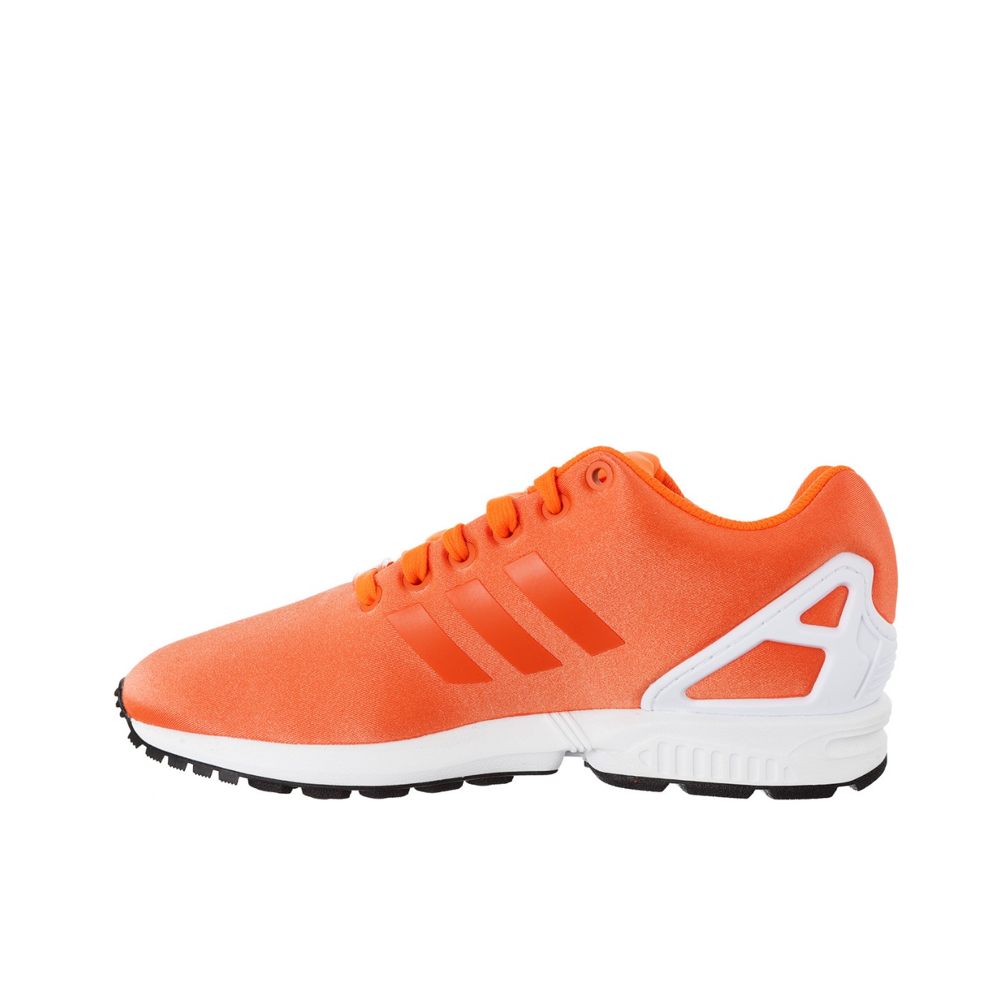 推荐商品：adidas Originals ZX Flux 防滑耐磨 轻便透气 舒适运动 休闲鞋 Orange/White 橙色