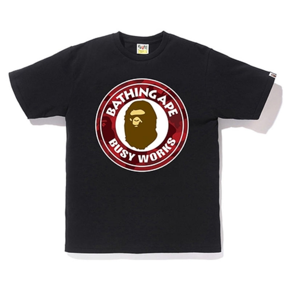 Bape Color Camo Busy Works 迷彩外圈短袖T恤 男女同款 1F80-110-018