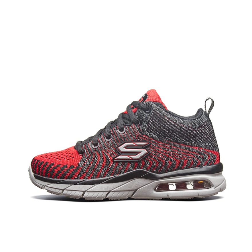 推荐商品：Skechers/斯凯奇 Air Advantage 运动休闲鞋 97467L Red/Black 灰黑红