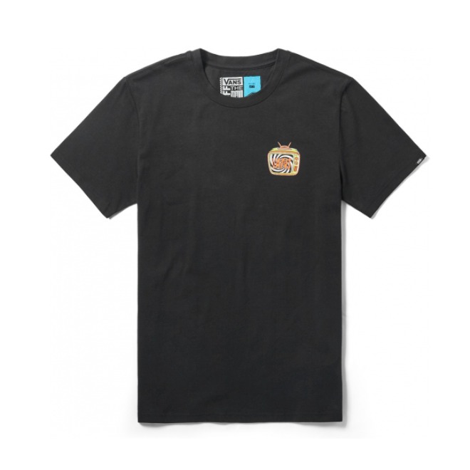 Vans 休闲运动短袖T恤 VN0A3ZNSBLK