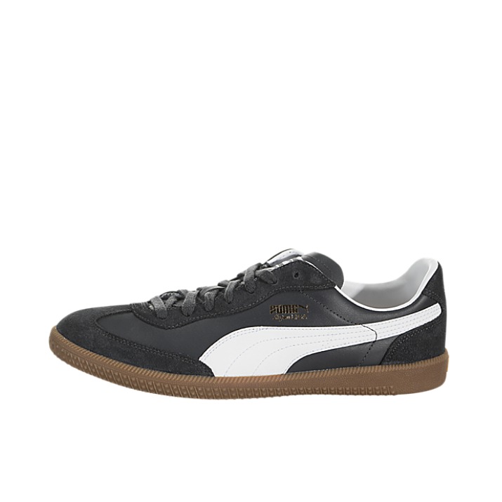 推荐商品：【朴彩英同款】 Puma/彪马 Liga 板鞋 防滑耐磨休闲减震轻便复古舒适 Black/White 黑白生胶