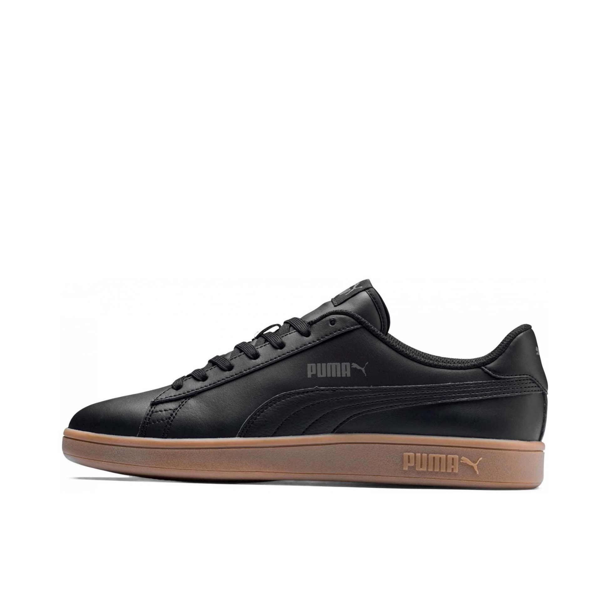 推荐商品：Puma/彪马 Smash 板鞋 防滑耐磨轻便透气休闲复古运动情侣 Black/Peru 黑棕色