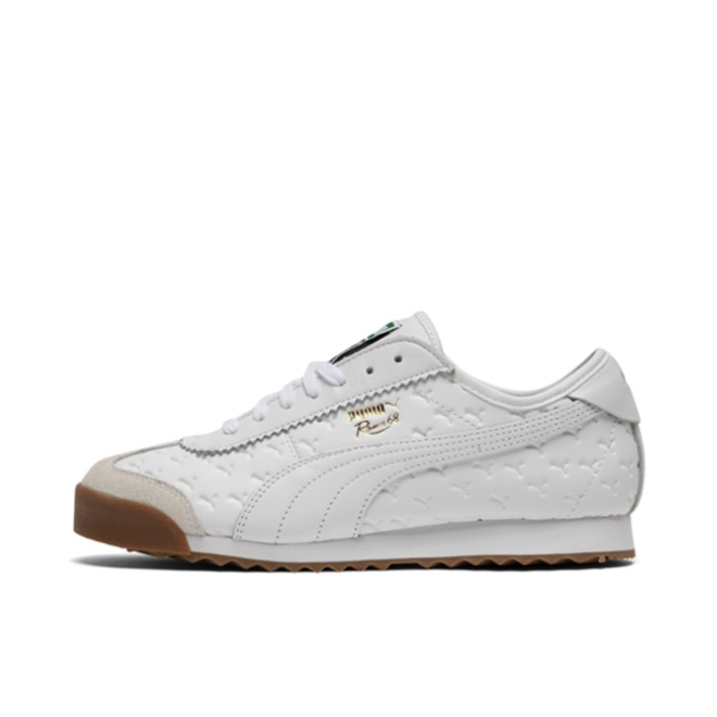 推荐商品：Puma/彪马 Roma Basic 防滑耐磨 轻便运动 复古 经典百搭 革面 德训 训练鞋 White/SaddleBrown 白棕/LOGO