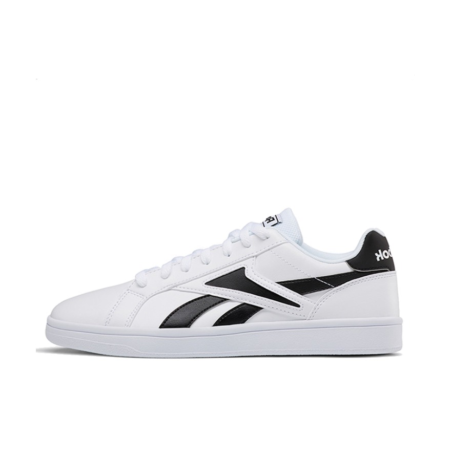 推荐商品：Reebok/锐步 Royal Complete 复古百搭 舒适轻便 时尚休闲 耐磨 板鞋 德训鞋 Black/White 白色/黑色