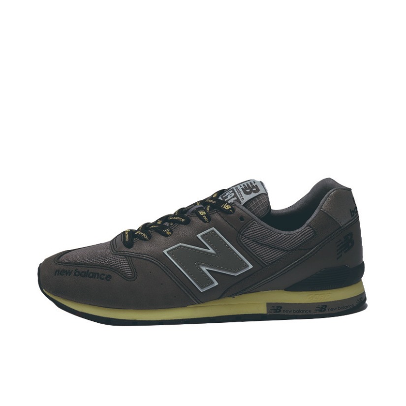 推荐商品：New Balance 996 织物 时尚复古 减震轻便 防滑耐磨 舒适透气 支撑 包裹性 增高 薄底 马拉松 人造革 防水 慢跑 运动休闲鞋 Grey/Brown N.Hoolywood联名/灰棕