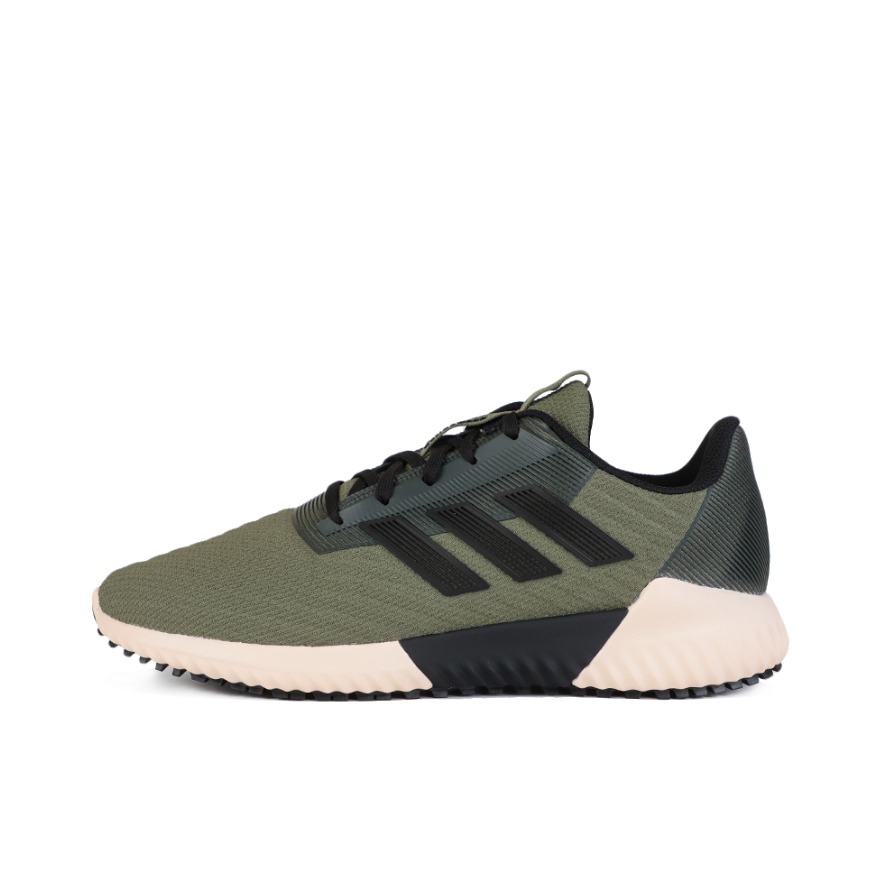 推荐商品：adidas Climawarm 2 跑鞋 减震轻便防滑耐磨舒适透气织物简约百搭网布 DarkOliveGreen/Black 墨绿黑