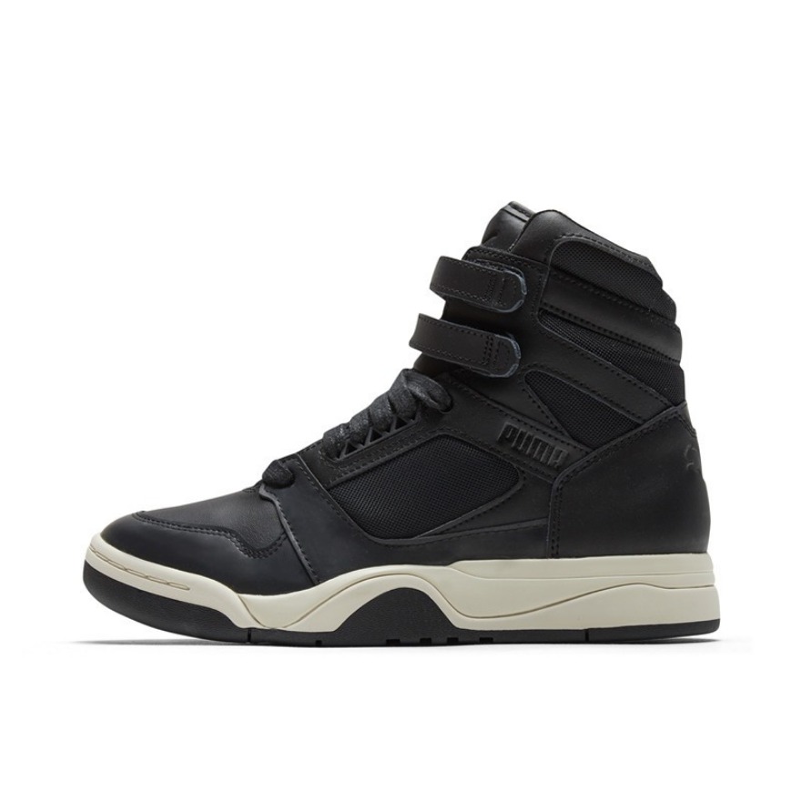 推荐商品：Puma/彪马 Palace Guard 板鞋 舒适轻便防滑耐磨魔术贴 Black/White 黑色/白色