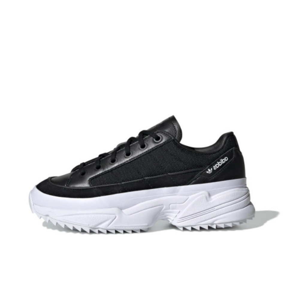 推荐商品：adidas Kiellor Xtra 防滑耐磨 舒适轻便 复古潮流 增高鞋 运动休闲鞋 Core Black/Cloud White 黑白low