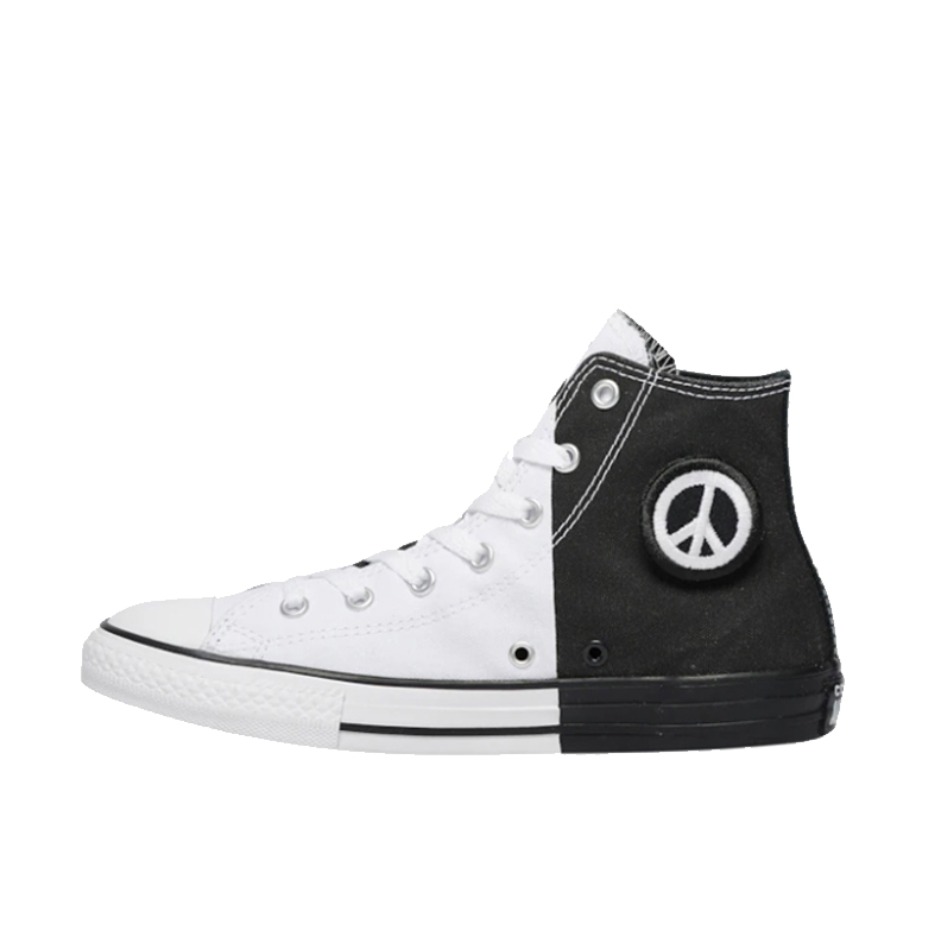 推荐商品：Converse/匡威 Chuck Taylor All Star 帆布鞋 常青款轻便防滑耐磨百搭复古圆头减震贴合高帮 反战/阴阳