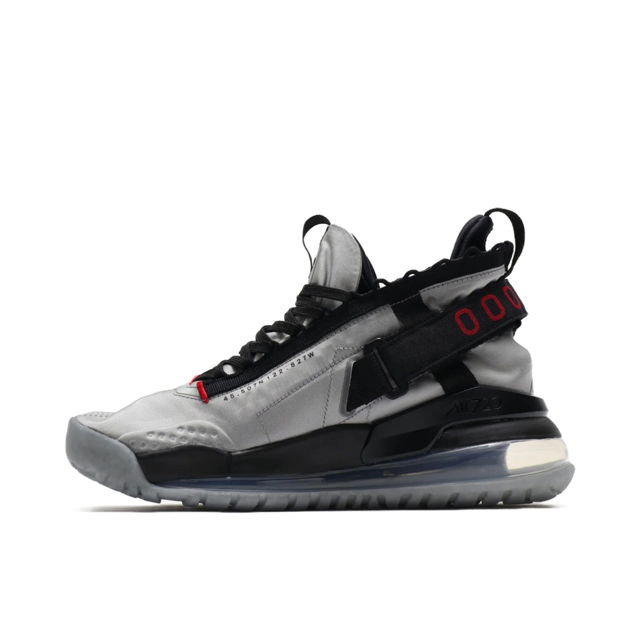 推荐商品：Jordan Proto Max 720 舒适轻便 防滑耐磨 减震 实战 运动休闲鞋 Silver/Black 银色/黑色