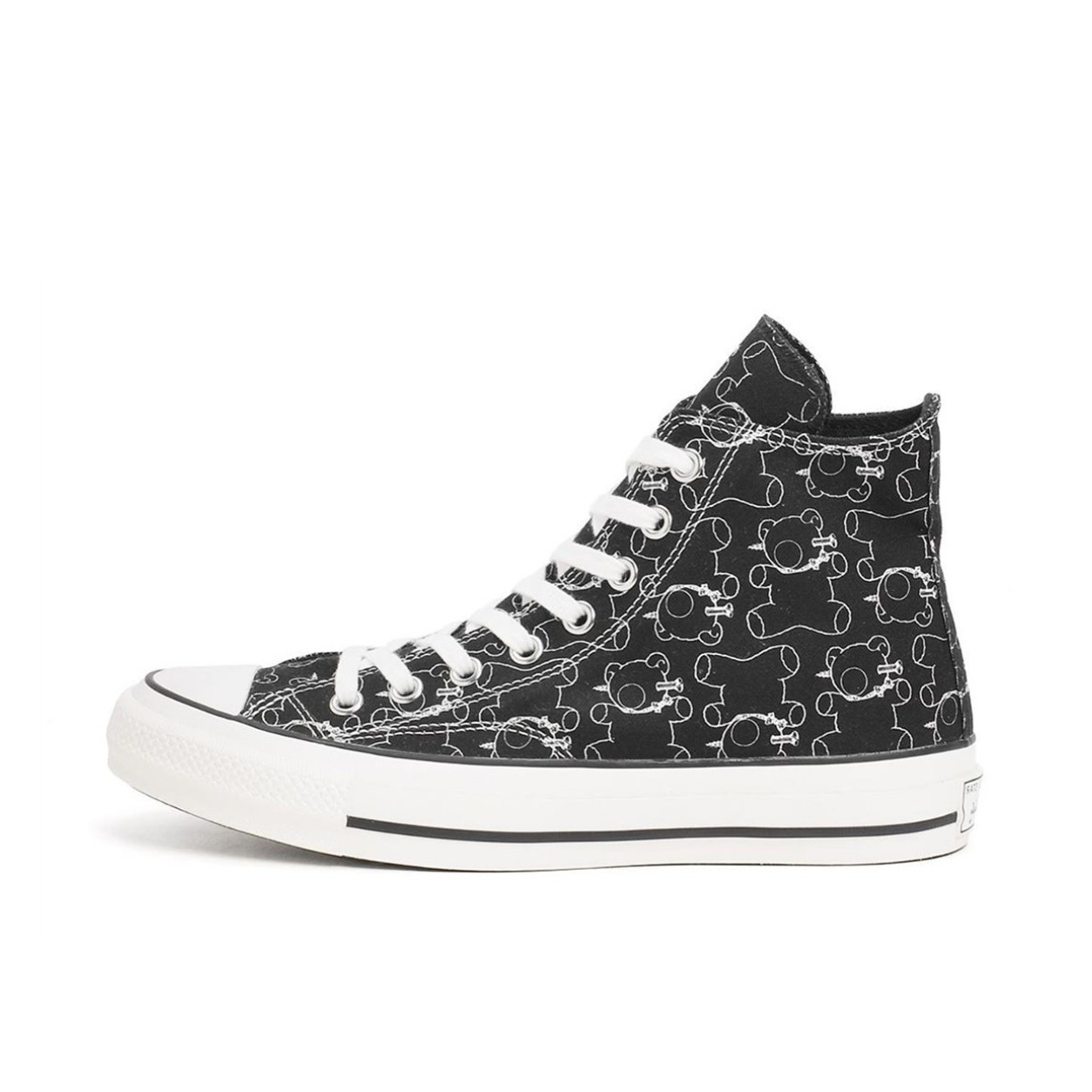 推荐商品：Converse/匡威 1970s 帆布鞋 圆头防滑经典复古轻便时尚拼接百搭 Black Bear 黑色小熊