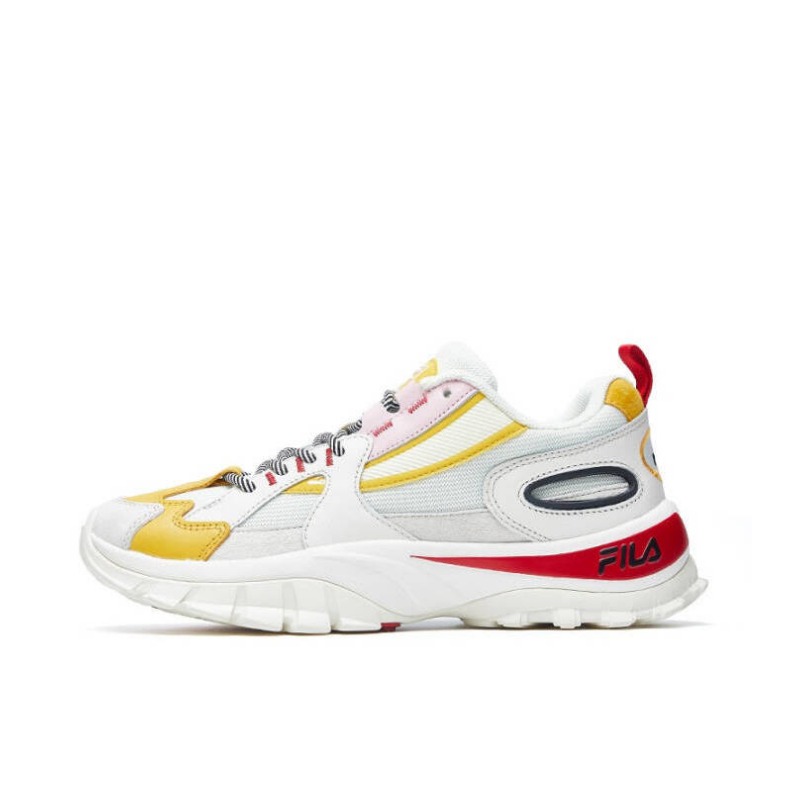 推荐商品：FILA/斐乐 Hit 3000 防滑耐磨 网布透气 减震 潮流时尚 复古 跑鞋 F12W941112F 白/香草冰