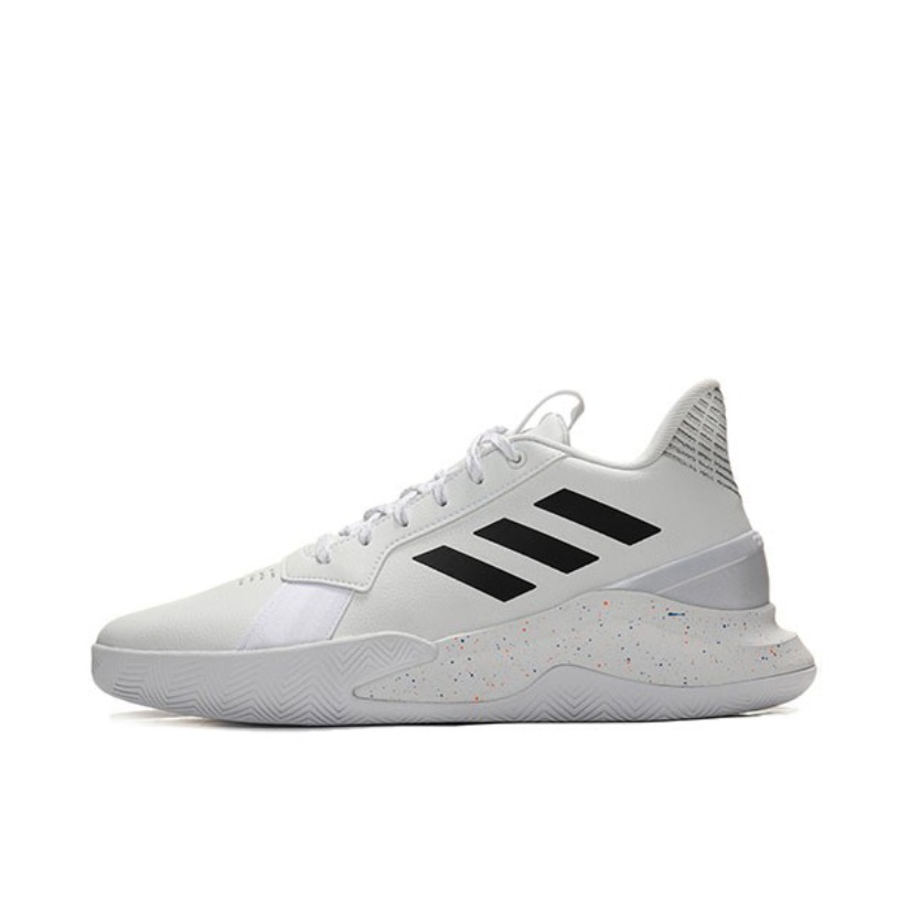 推荐商品：adidas RunTheGame 篮球鞋 复古百搭防滑耐磨舒适减震 White/Black 白黑