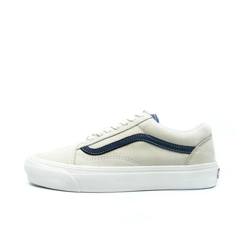 推荐商品：Vans/范斯 Old Skool 滑板鞋 板鞋 轻便防滑复古舒适经典 LX/米白